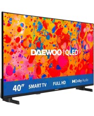 TELEVISOR DAEWOO 40 QLED FHD USB SMART TV WIFI VIDAA BLUETOOTH HOTEL