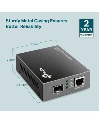 CONVERSOR TP-LINK RJ45 A FIBRA CONVERSOR TP-LINK RJ45 A FIBRA