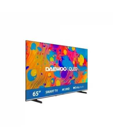 TELEVISOR DAEWOO 65 QLED 4K USB SMART TV ANDROID WIFI DOLBY BLUETOOTH