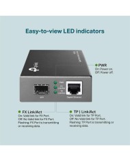 CONVERSOR TP-LINK RJ45 A FIBRA