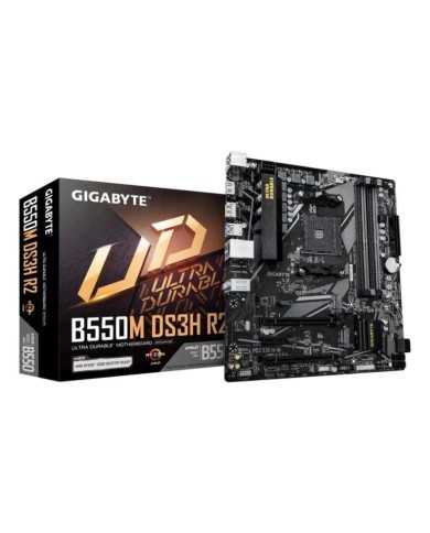 PLACA BASE GIGABYTE GA-B550M-DS3H R2 AMD X4DDR4 HDMI + DISPLAYPORT