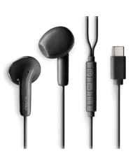 AURICULARES + MICROFONO NGS CROSS GLIDE IN EAR USB-C BLACK