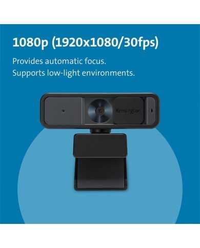 WEBCAM KENSINGTON W2000 FULL HD 1080P BLACK WEBCAM KENSINGTON W2000 FULL HD 1080P BLACK