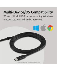 AURICULARES + MICROFONO KENSINGTON K97457WW HI-FI USB-C BLACK