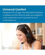 AURICULARES + MICROFONO KENSINGTON K97457WW HI-FI USB-C BLACK