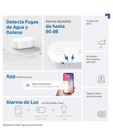 SENSOR TP-LINK TAPO T300 HUMEDAD