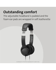 AURICULARES + MICROFONO KENSINGTON K33597WW HI-FI JACK 3.5MM BLACK