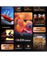 TELEVISOR HISENSE 65 QLED UHD 4K USB SMART TV VIDAA WIFI BLUETOOTH