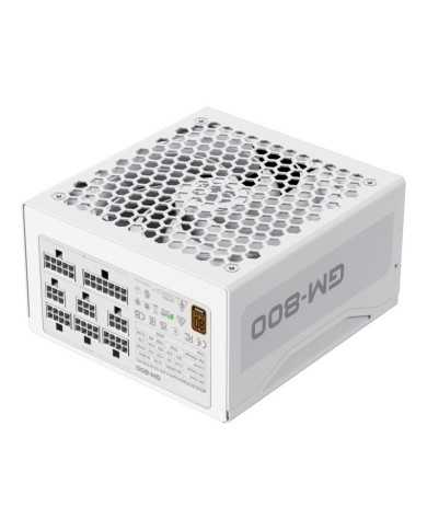 FUENTE DE ALIMENTACION GM 800W FULL MODULAR 80+ BRONZE WHITE