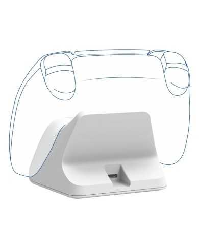 BASE DE CARGA TRUST GXT 255W PARA MANDO PS5 RGB WHITE