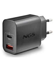 CARGADOR DE PARED NGS ERA GAN USB-C/USB-A 30W BLACK