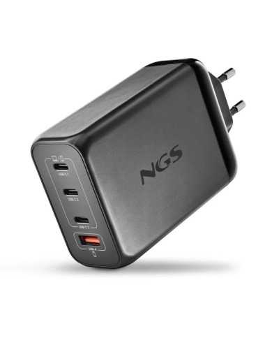 CARGADOR DE PORTATIL NGS BUD GAN 3XUSB-C/USB-A 240W BLACK