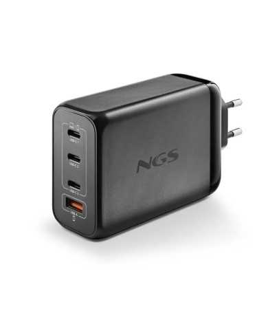 CARGADOR DE PORTATIL NGS BUD GAN 3XUSB-C/USB-A 240W BLACK