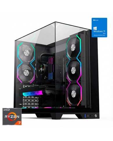 ORDENADOR GAMING INFINITY PRO RGB R7 9800X3D/32GB DDR5/SSD1TB NVME/WIFI/R.LIQ/800W/W11PRO