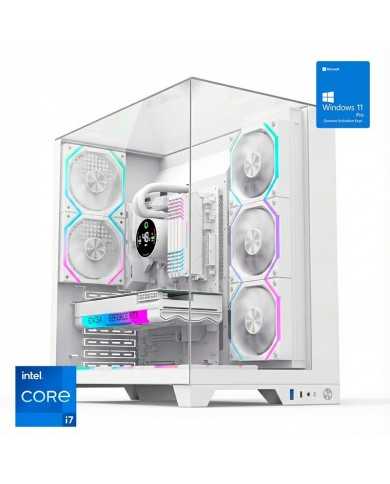 ORDENADOR GAMING INFINITY PRO WHITE RGB I7 14700K/32GB/SSD1TB NVME/WIFI/R.LIQ/800W/W11PRO