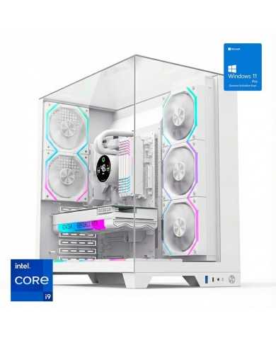 ORDENADOR GAMING INFINITY PRO WHITE RGB I9 14900K/32GB/SSD1TB NVME/WIFI/R.LIQ/800W/W11PRO