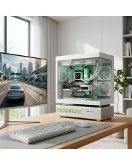 ORDENADOR GAMING N90 WHITE RGB R7 9800X3D/32GB DDR5/SSD2TB NVME/WIFI/R.LIQ/1050W/W11PRO