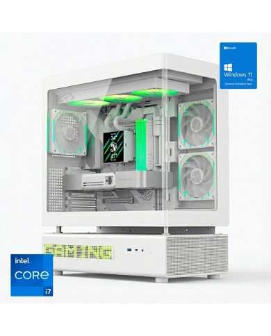 ORDENADOR GAMING N90 WHITE RGB I7 14700K/32 DDR5/2TB NVME/REF.LIQ/1050W/W11PRO