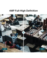 CAMARA IP TP-LINK VIGI DOME EXTERIOR/INTERIOR 4MP 2.8MM IR 30M IP67 POE/CC