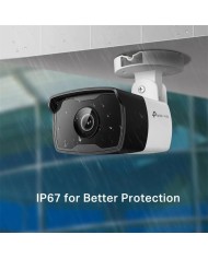 CAMARA IP TP-LINK VIGI BULLET EXTERIOR 4MP 2.8MM IR 30M IP67 POE