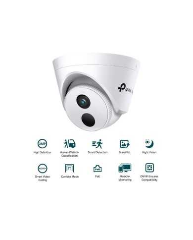 CAMARA IP TP-LINK VIGI TURRET INTERIOR 2MP 2.8MM IR 30M POE