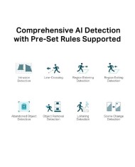 CAMARA IP TP-LINK VIGI TURRET INTERIOR MICROSD 5MP 2.8MM IR IP67 POE