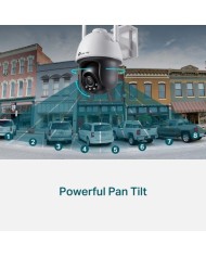 CAMARA IP TP-LINK VIGI PT EXTERIOR 4MP 4MM IR 30M 4G