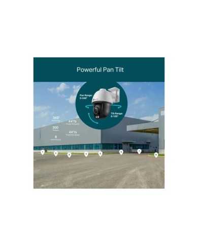 CAMARA IP TP-LINK VIGI PT COLOR PRO EXTERIOR 4MP 4MM 360º IR 30M IP66