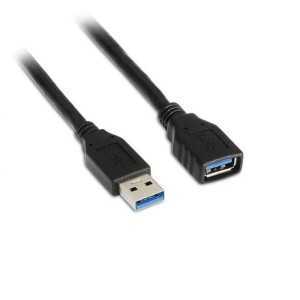 CABLE USB 3.0 ALARGADOR AISENS AM/AH 2M BLACK