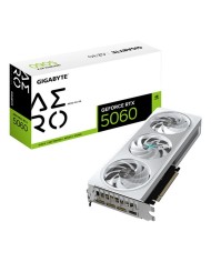 TARJETA DE VIDEO NVIDIA GIGABYTE RTX 5060 AERO OC 8GB GDDR7 PCIE 5.0 WHITE