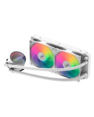REFRIGERACION LIQUIDA CPU COOLBOX INFINITE LIQUID ARGB 240MM WHITE
