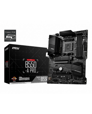 PLACA BASE MSI B550M PRO-VDH AM4 MATX 4XDDR4 VGA HDMI DP