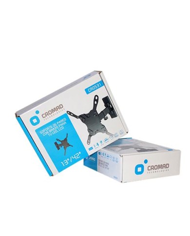 SOPORTE CON BRAZO TV 13-42 UNA EXTENSION CROMAD