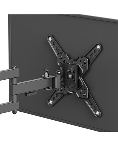 SOPORTE CON BRAZO TV 13-43 DOBLE EXTENSION CROMAD