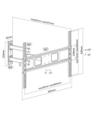 SOPORTE CON BRAZO TV LED, LCD 32-70 CROMAD