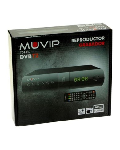 TDT HD REPRODUCTOR-GRABADOR DVB-T2 MUVIP