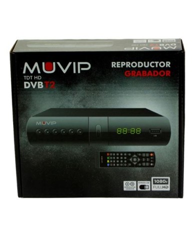 TDT HD REPRODUCTOR-GRABADOR DVB-T2 MUVIP