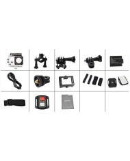 CAMARA DEPORTIVA 4K | SONY 20MPX | LCD 2 | CONTROL REMOTO | CAMVIEW
