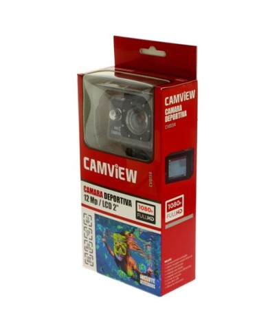 CAMARA DEPORTIVA FULL HD 1080P 12MPX | LCD 2 | CAMVIEW