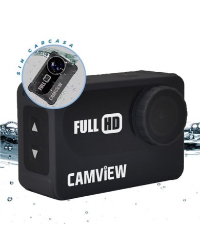 CAMARA DEPORTIVA FULL HD 1080P CARCASA ACUATICA | LCD 2 | 16MP | CAMVIEW