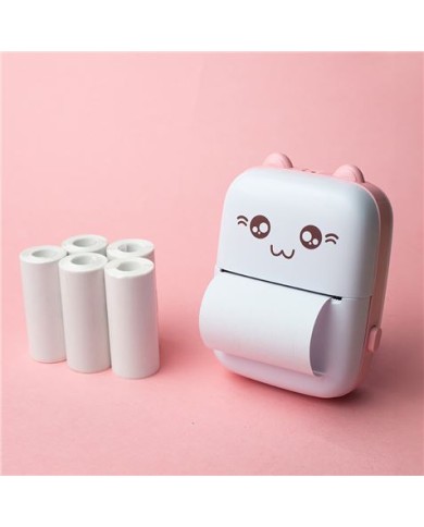 IMPRESORA PORTATIL BLUETOOTH TERMICA MXTP-100 ROSA MAXLIFE