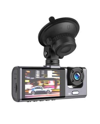 CAMARA DUAL FULL HD PARA VEHICULOS DASHCAM XJ03 XO