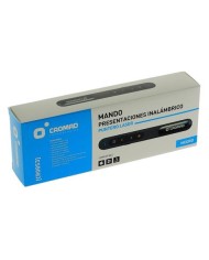 MANDO PRESENTACIONES INALAMBRICO PUNTERO LASER NEGRO CROMAD