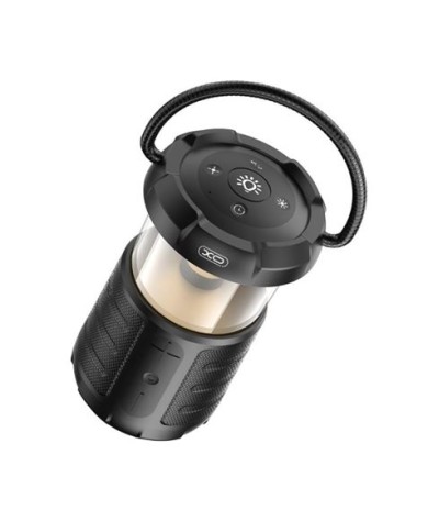 ALTAVOZ BLUETOOTH 15W CON LAMPARA CAMPING XOF49 NEGRO XO