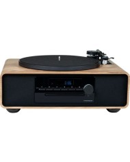 MICROCADENA CON TOCADISCOS | CD | FM | BT | USB | MADERA MIC300TT THOMSOM