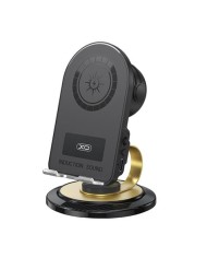 SOPORTE PARA SMARTPHONE CON ALTAVOZ BLUETOOTH Y CARGA INALAMBRICA F69 XO