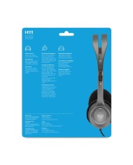 AURICULARES + MICROFONO LOGITECH H111
