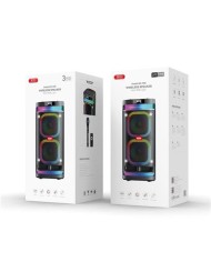 ALTAVOZ KARAOKE BLUETOOTH 40W CON RGB F58 XO