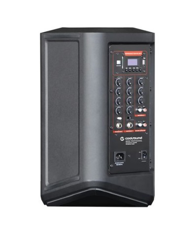 ALTAVOZ AUTOAMPLIFICADO PRO600 8 500W CON BATERÍA + 2 MICROS SERIE PRO