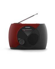 RADIO FM PORTATIL GRANATE/NEGRO RT353 THOMSON